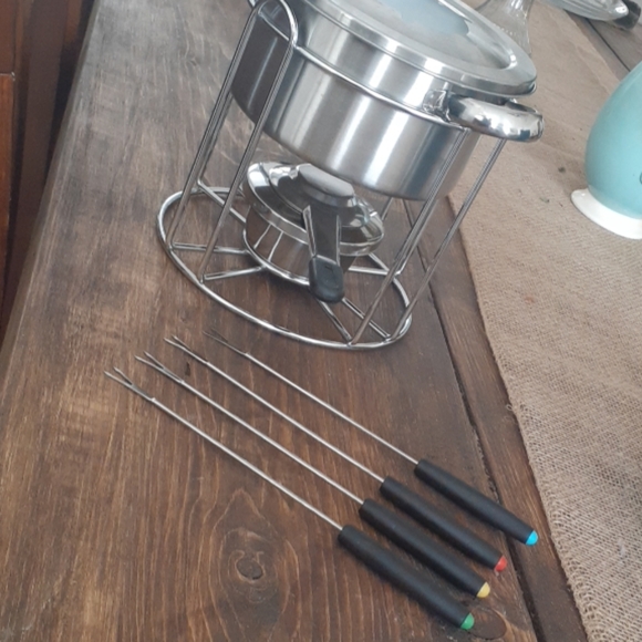 Rishco Fondue 9 Piece - Picture 3 of 6